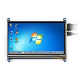 ال سی دی 7 اینچی لمسی با ورودی HDMI - کیفیت تصویر 1024*600