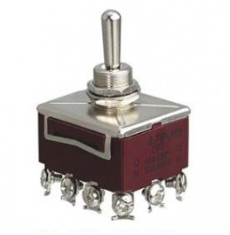 کلید کلنگی بزرگ 3 حالته - 12 پایه - مدل DAIER KN3C-403A